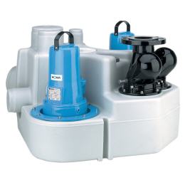 Abwasserdoppelhebeanlage Sanistar von Homa Pumpen GmbH